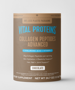 Chocolate Collagen Peptides Advanced - with Hyaluronic Acid & Vitamin C
