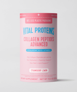 Strawberry Lemon Collagen Peptides Advanced - with Hyaluronic Acid & Vitamin C